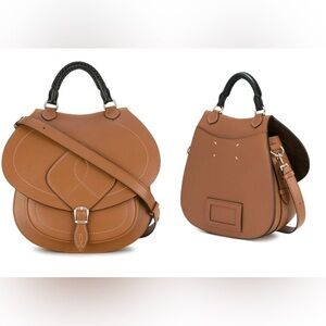 Maison Margiela Leather Saddle Handbag Medium $2,700